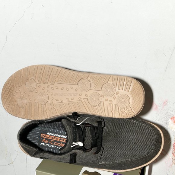 Skechers Black and Tan Loafers - Picture 5 of 6